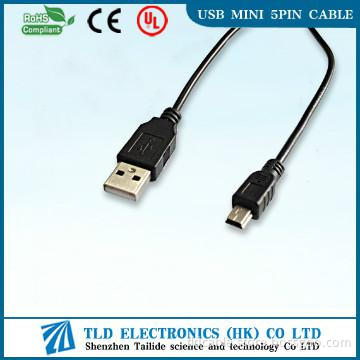 China Manufacturer USB to Mini 5pin Cable